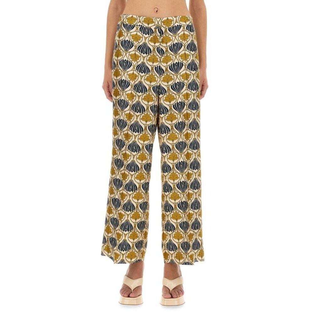 S Max Mara Women Silk Pants "Timec"